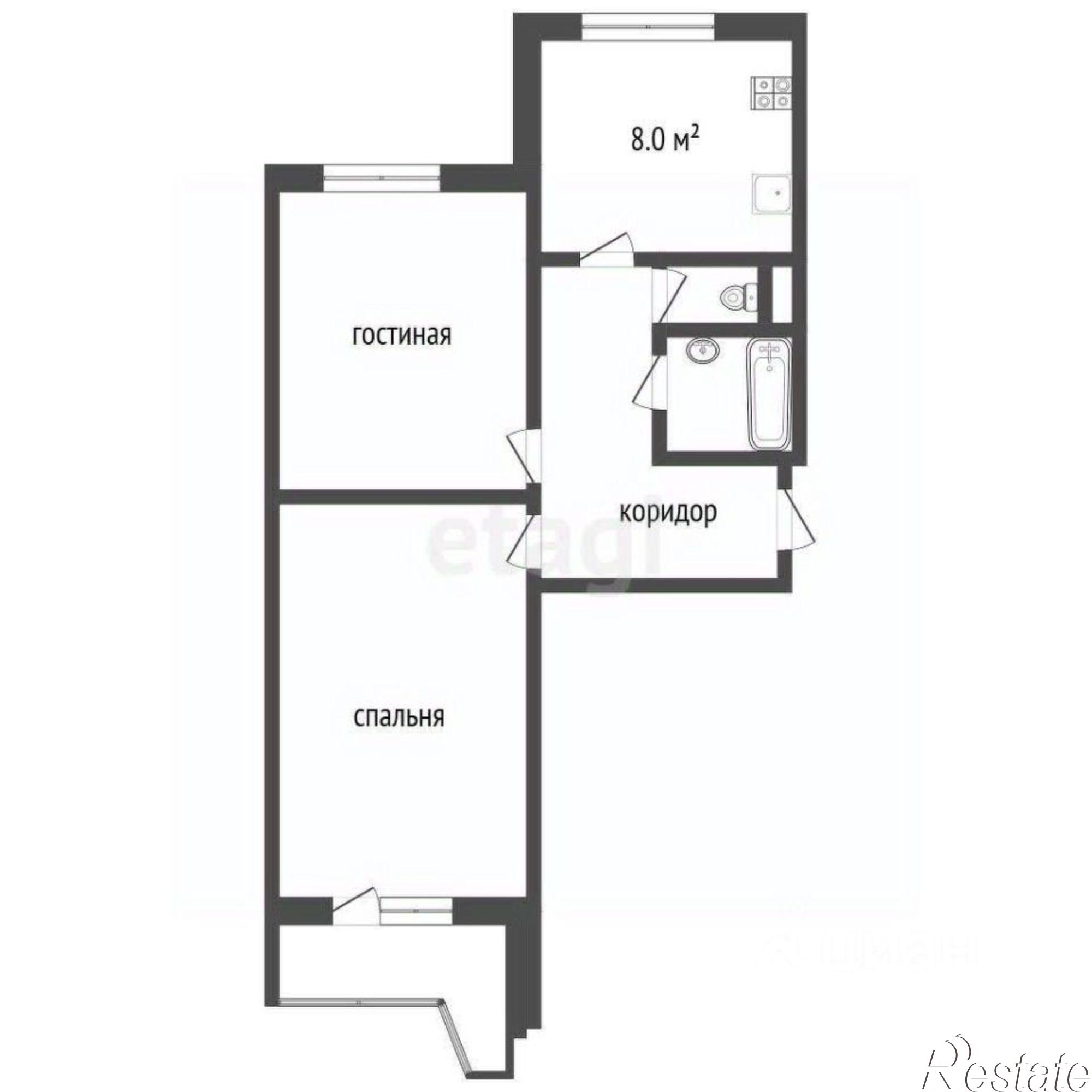 Купить квартиру за 10 777 000 рублей на Московская улица, 47/2