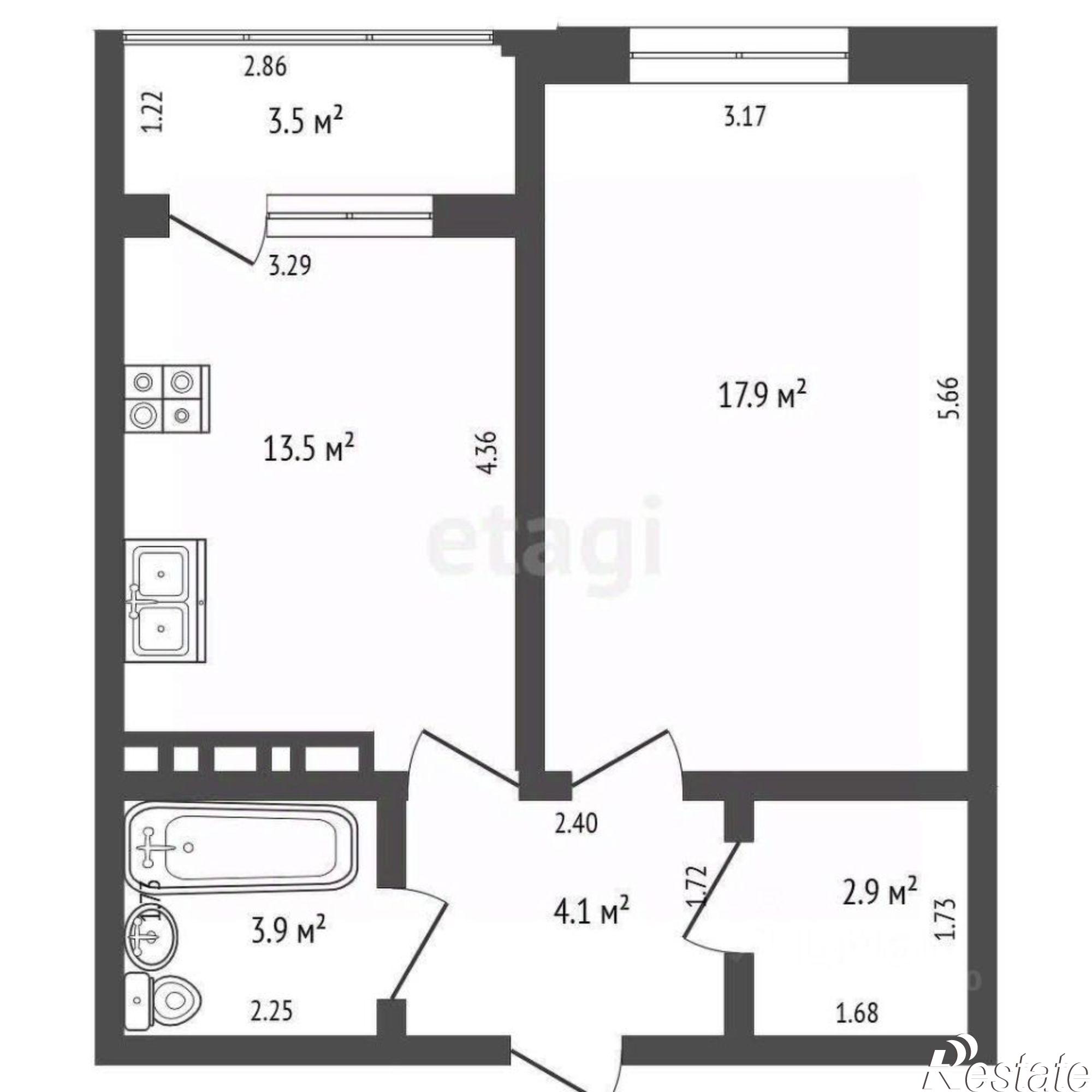 Купить квартиру за 13 750 000 рублей на городской округ Ялта