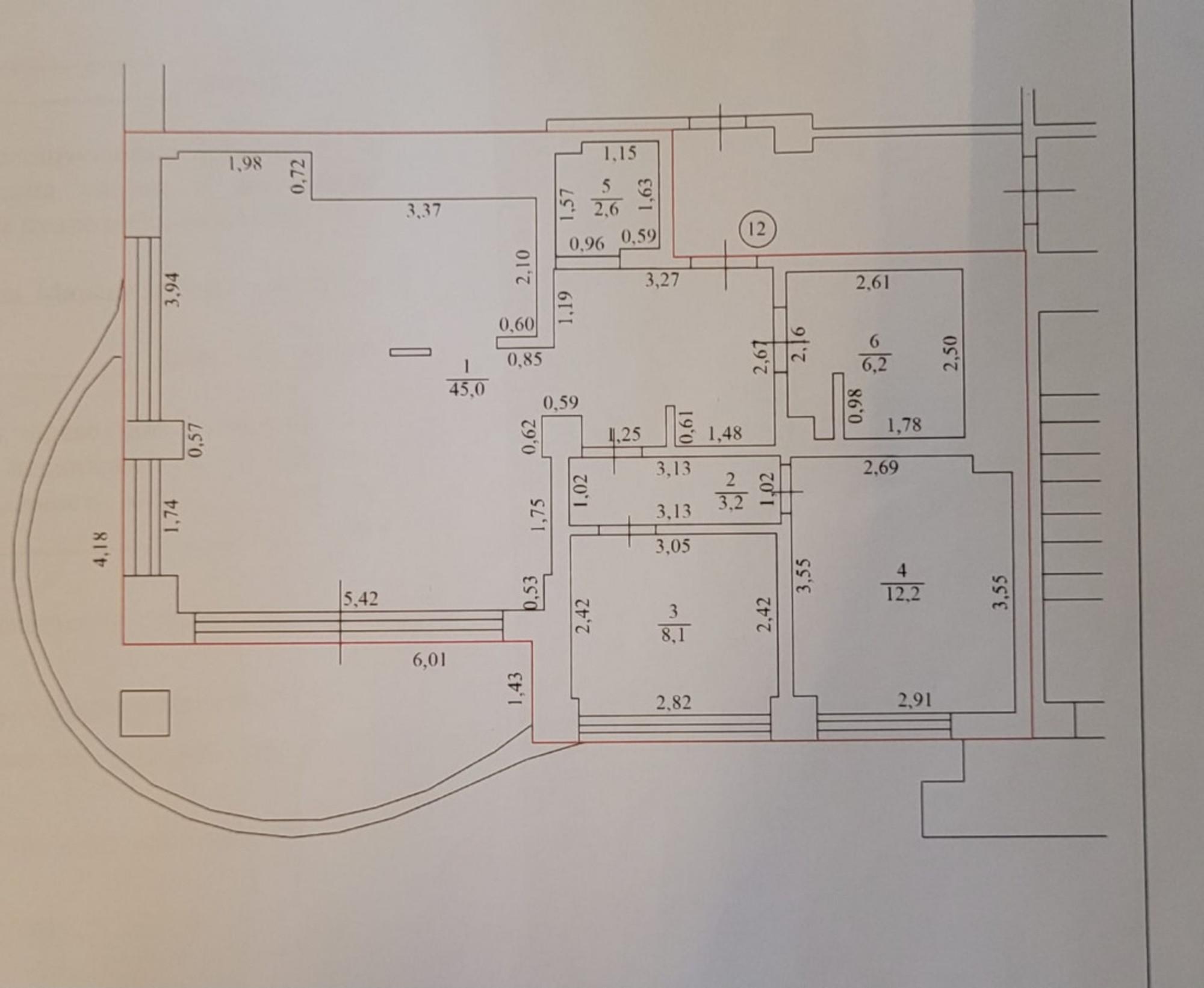 Купить квартиру за 45 000 000 рублей на Парковый проезд, 6