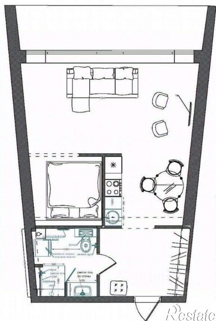 2-комн квартира Виноградная улица, 101,  д. 101