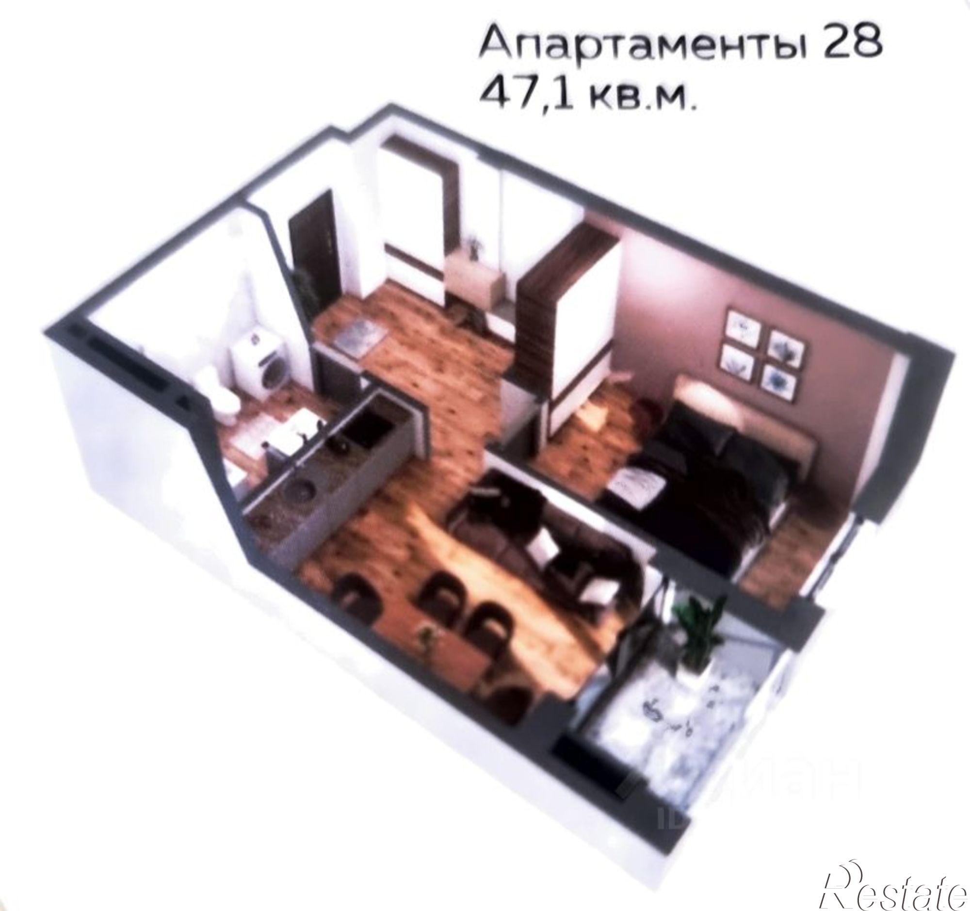 Купить квартиру за 21 304 000 рублей на улица Дражинского, 48