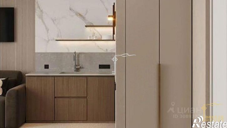 1-комн квартира улица Дражинского, 45А,  д. 45А