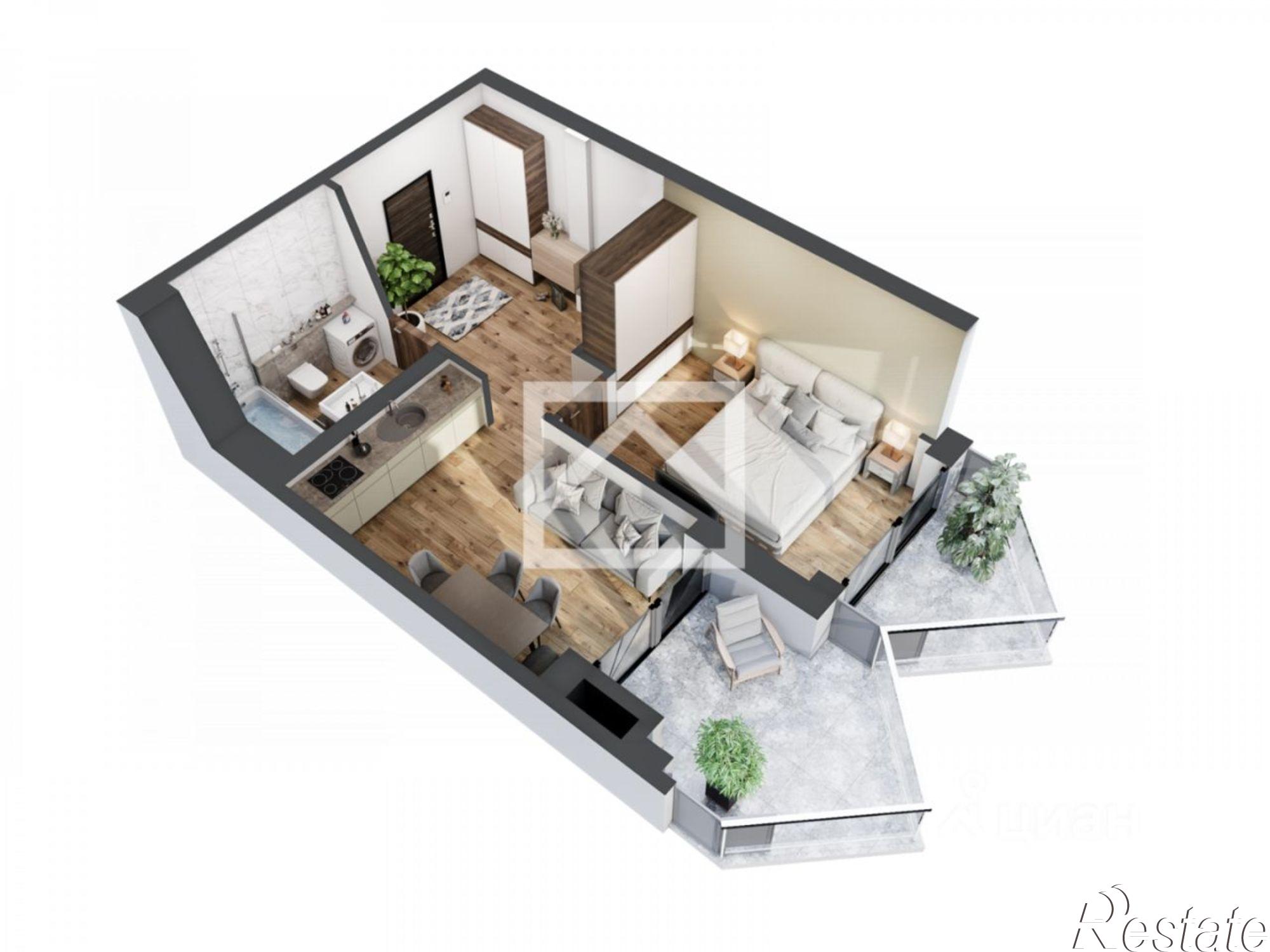 Купить квартиру за 21 409 000 рублей на улица Дражинского, 48