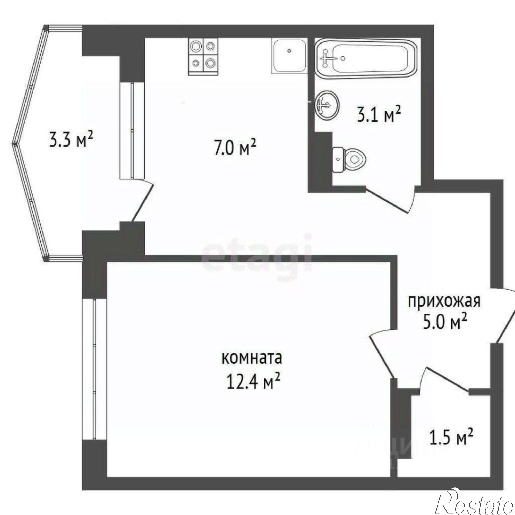 Купить квартиру за 7 900 000 рублей на Изобильная улица, 24