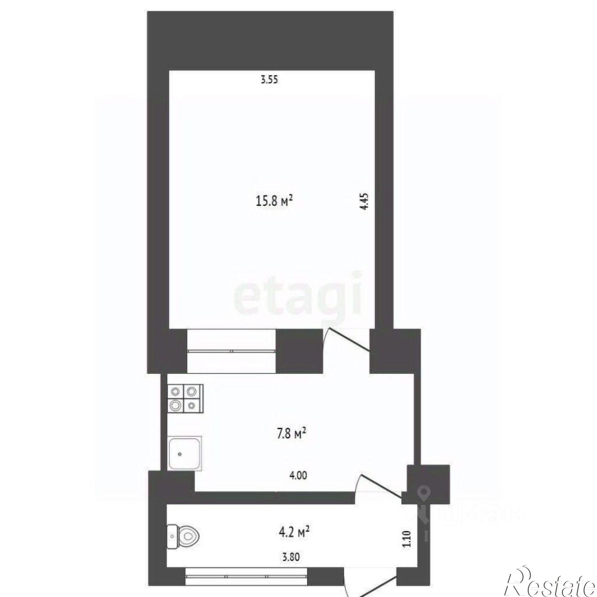 Купить квартиру за 6 500 000 рублей на улица Кирова, 92