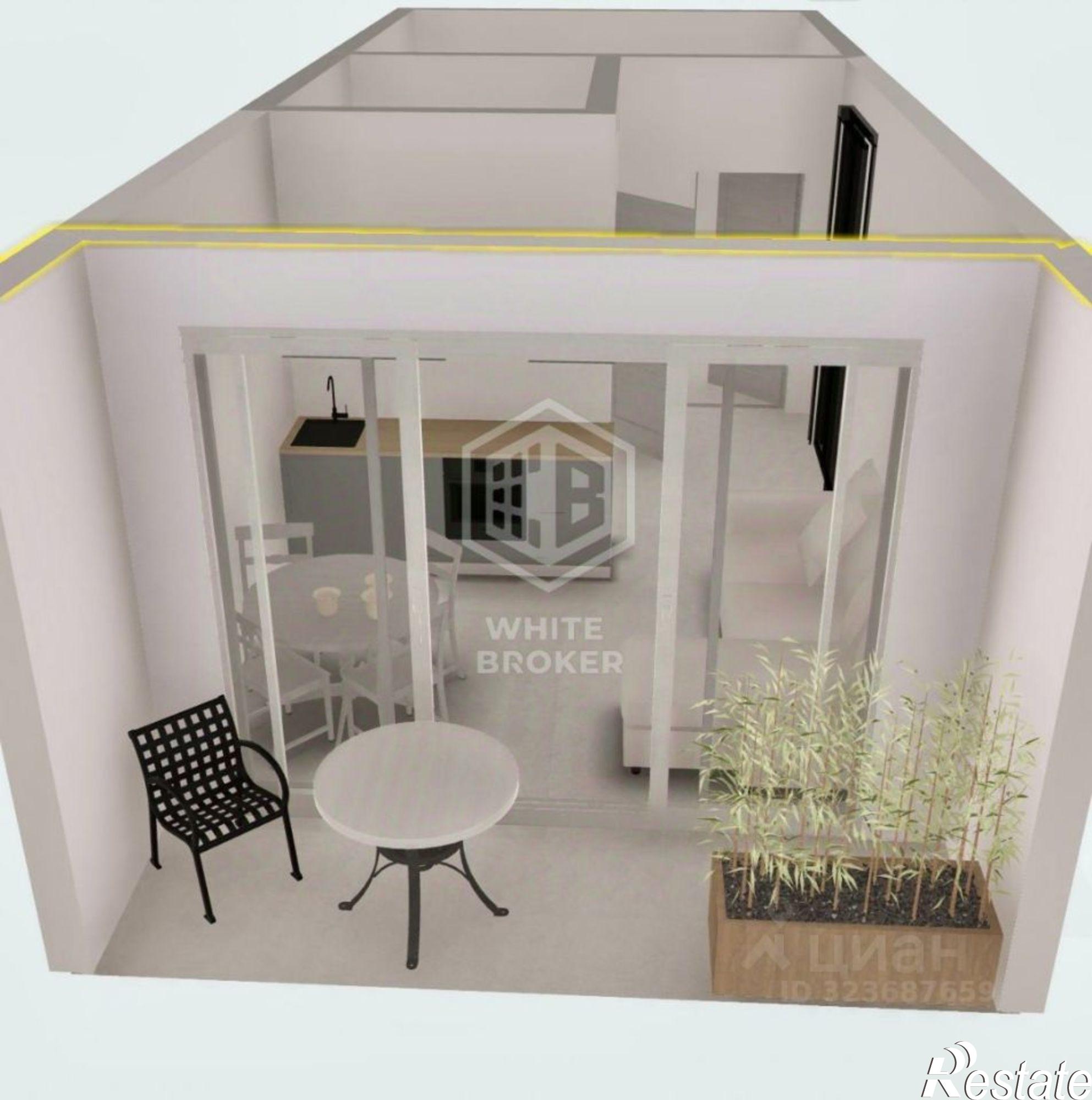 Купить квартиру за 4 700 000 рублей на Пролетарский пер, 8