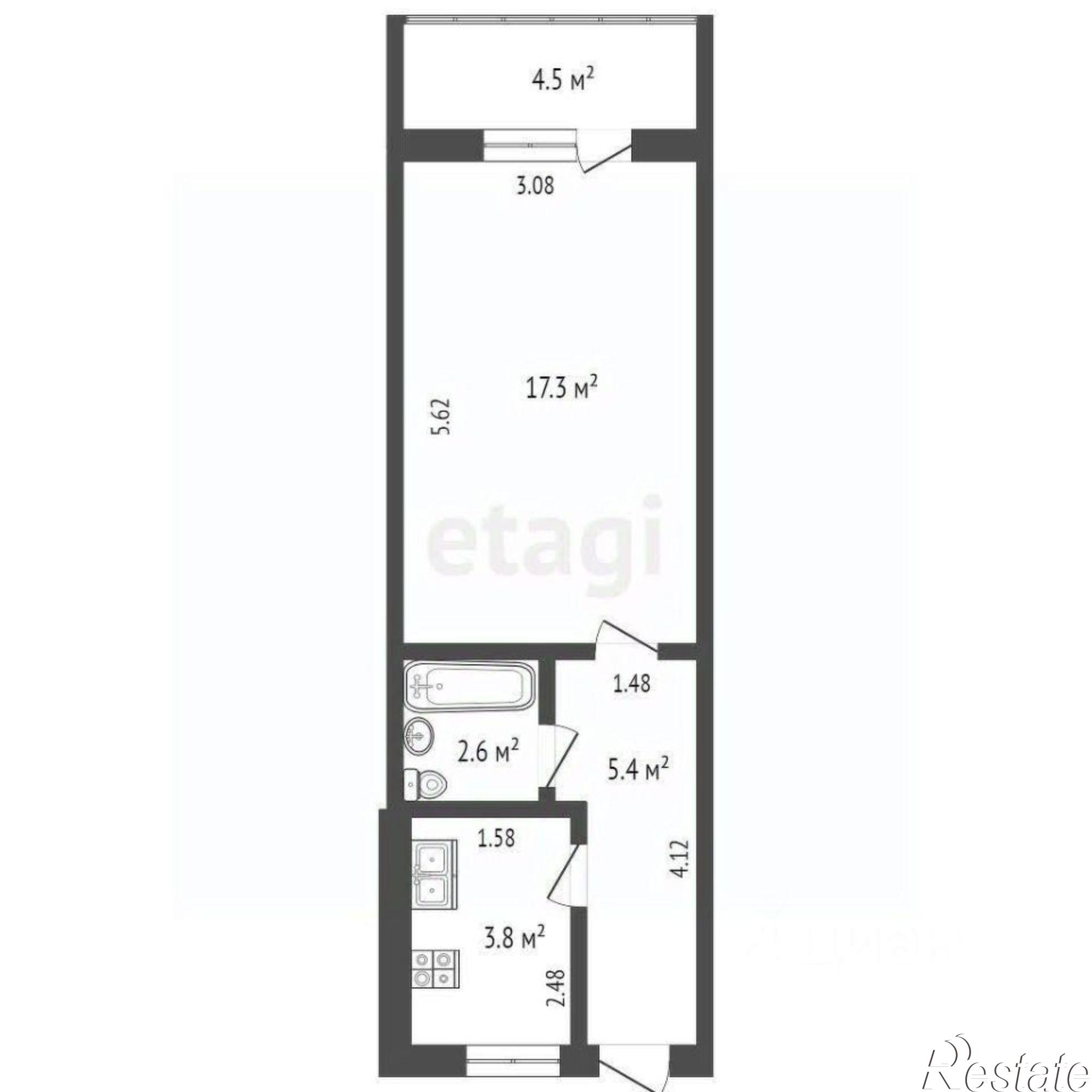 Купить квартиру за 7 000 000 рублей на улица Халтурина, 19 к4