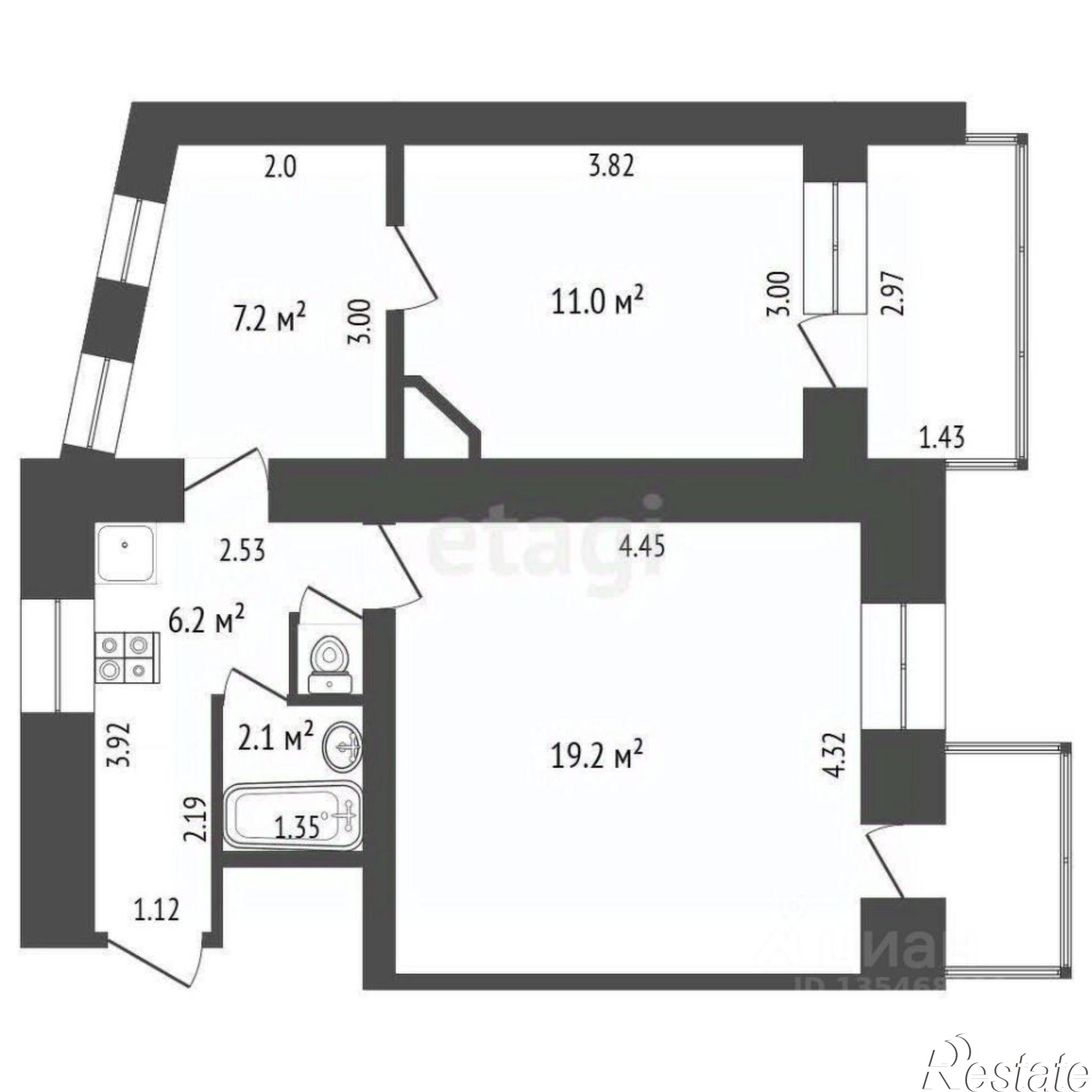 Купить квартиру за 9 300 000 рублей на ул Кирова, 151