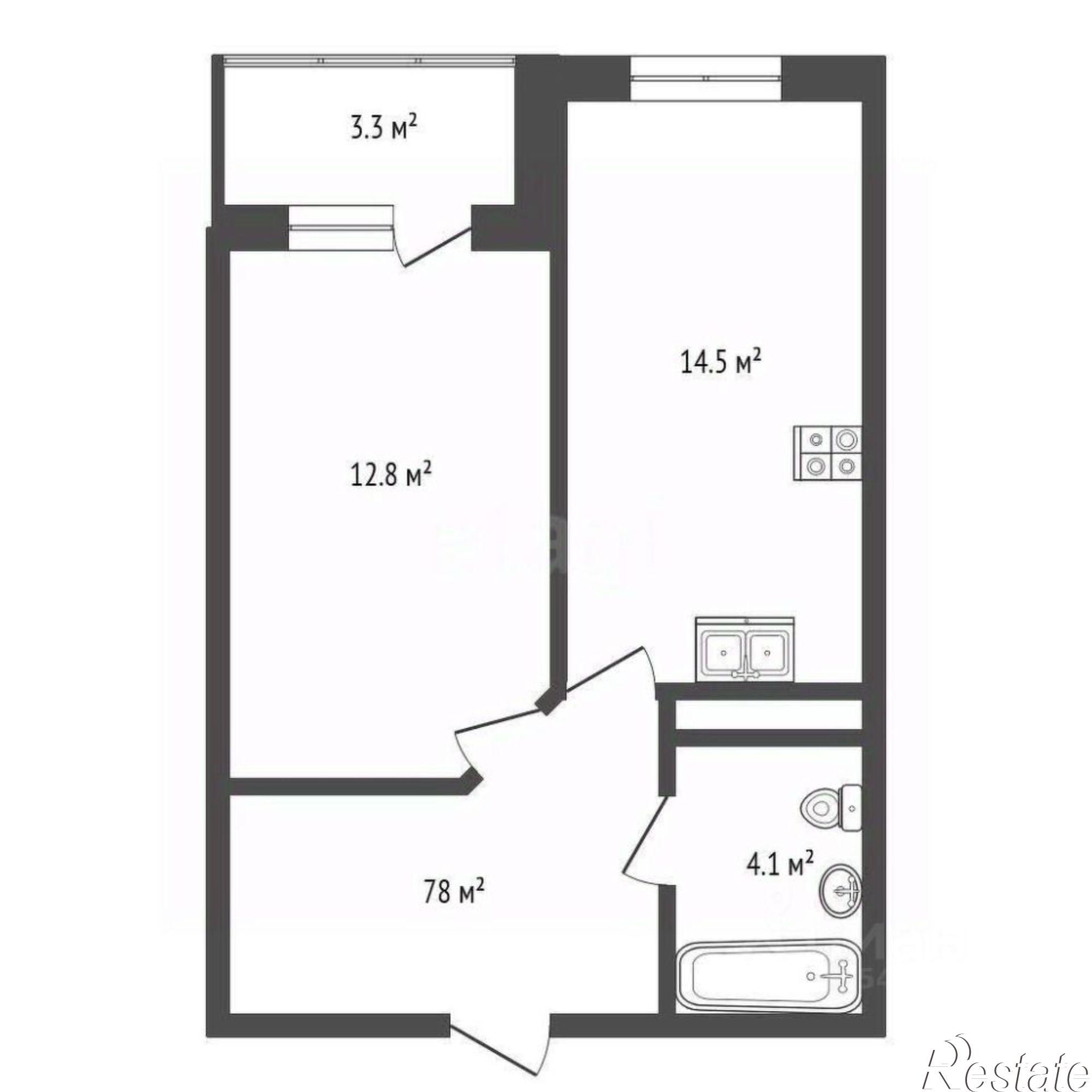 Купить квартиру за 9 906 400 рублей на городской округ Ялта