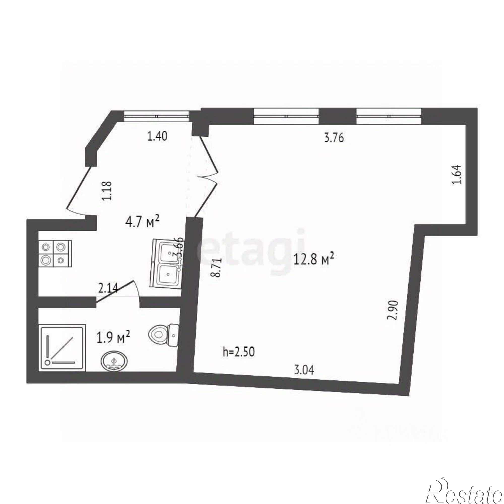 Купить квартиру за 5 999 000 рублей на ул Кирова, 44