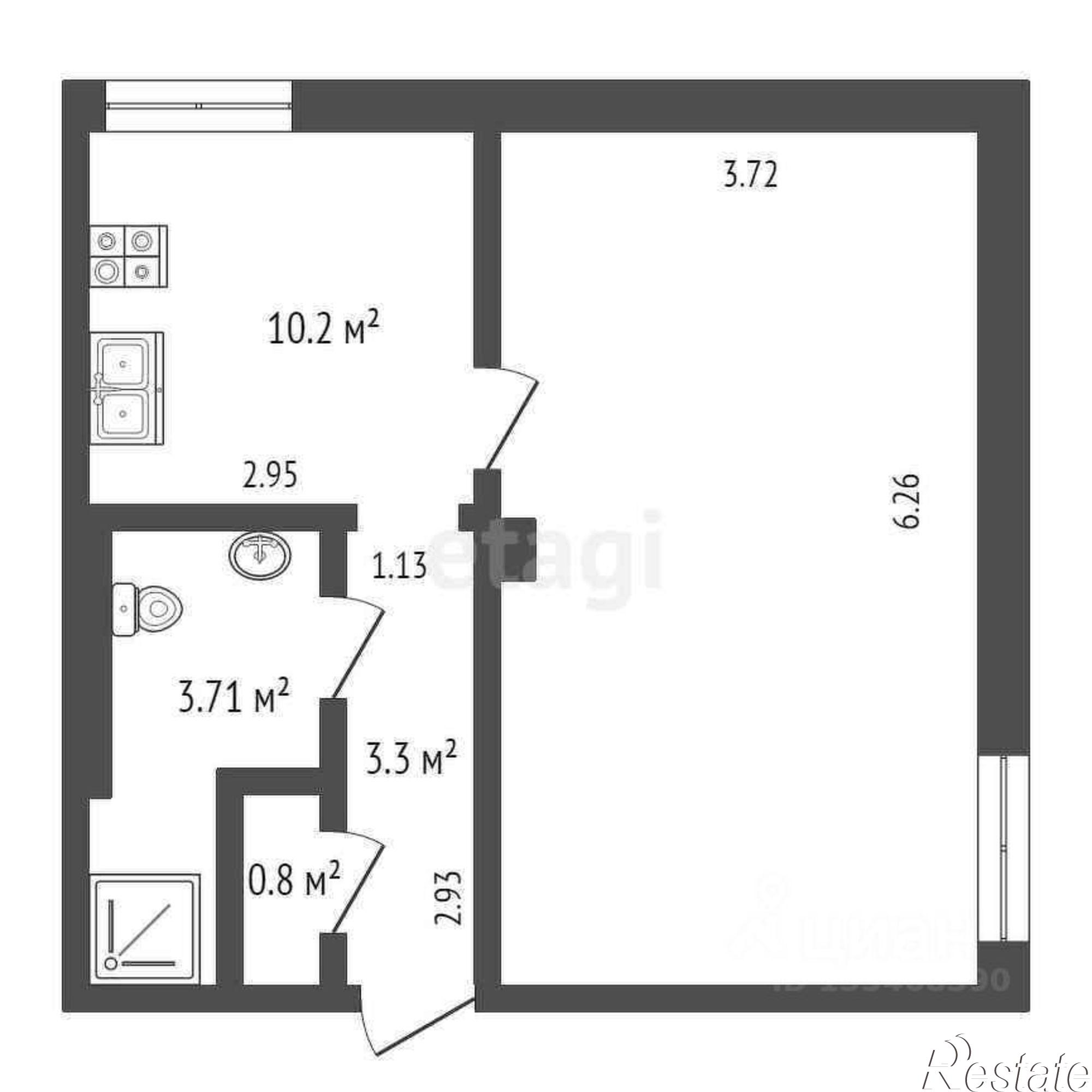 Купить квартиру за 10 069 000 рублей на городской округ Ялта
