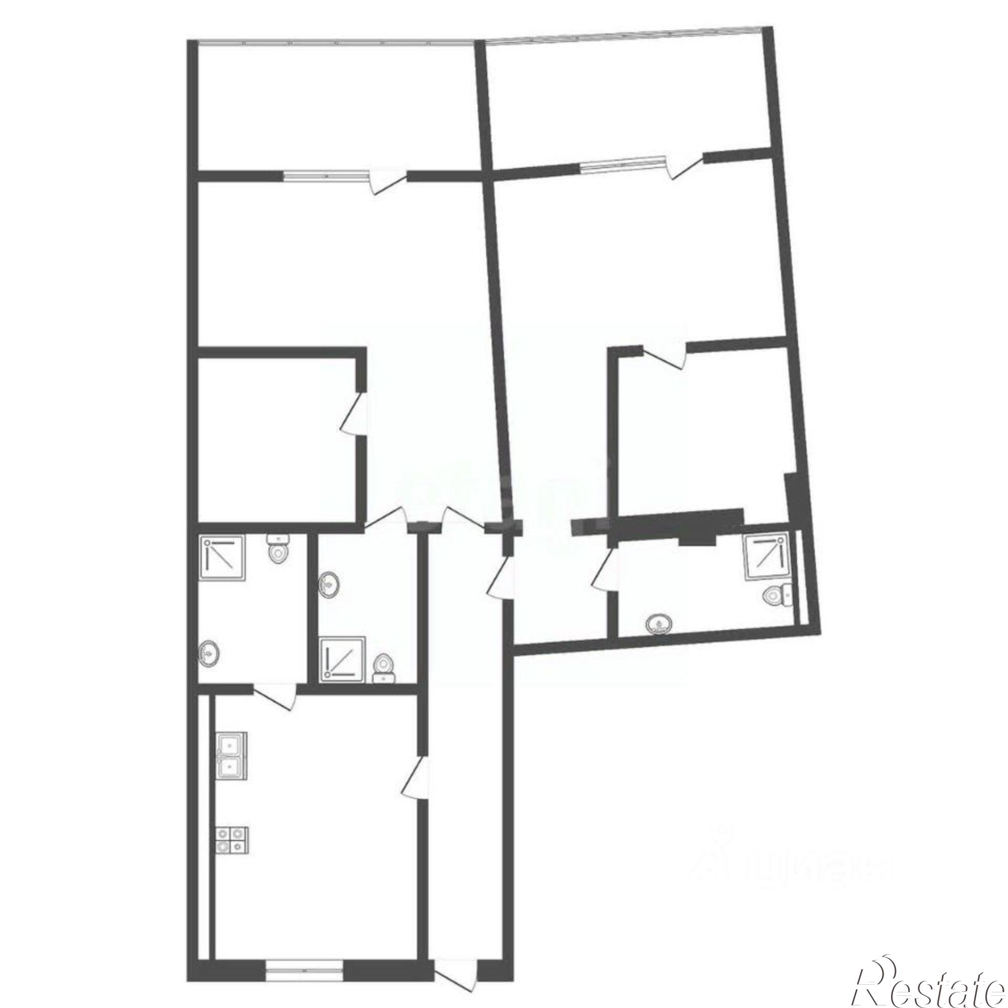 Купить квартиру за 25 200 000 рублей на улица Строителей, 3