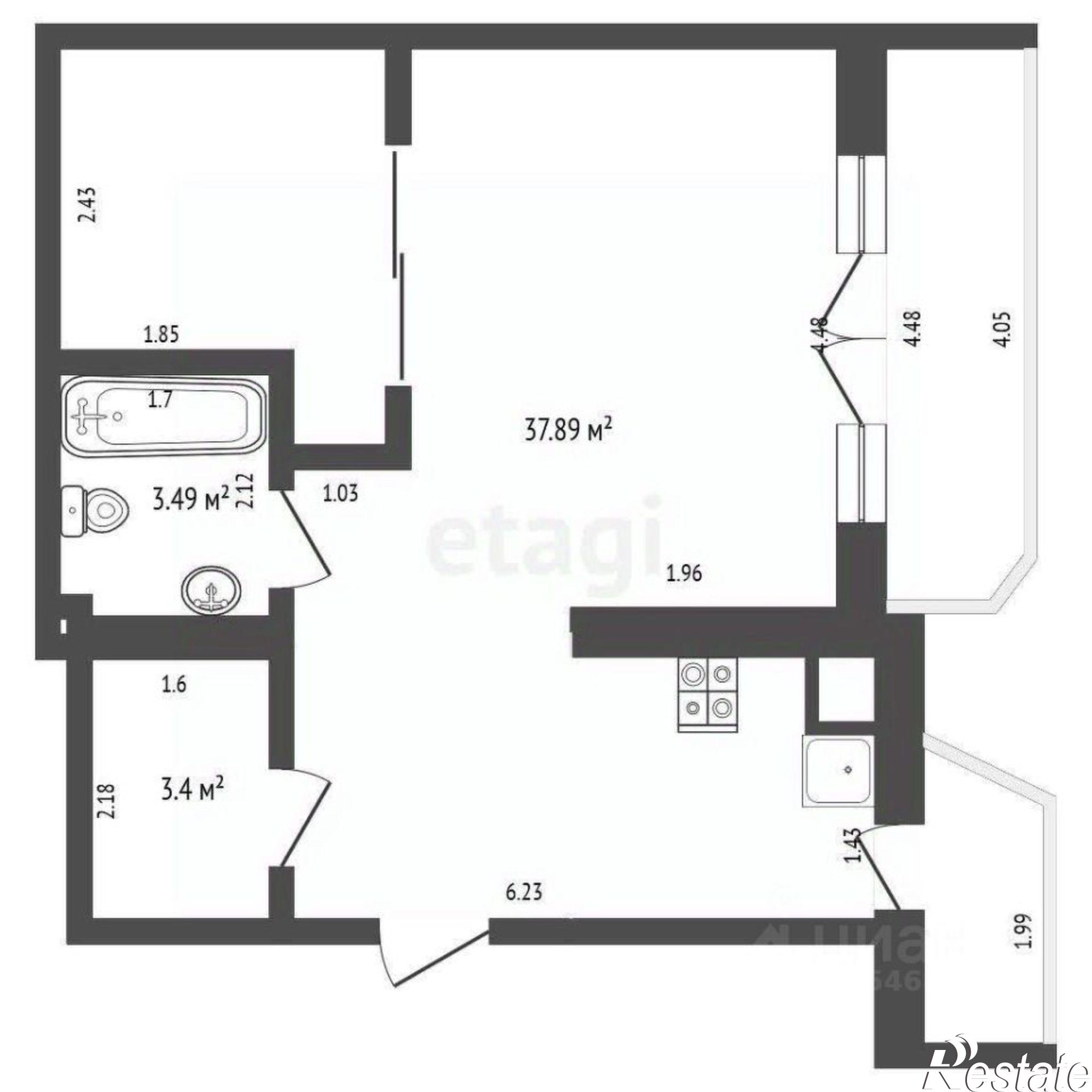 Купить квартиру за 24 500 000 рублей на ул Войкова, 16