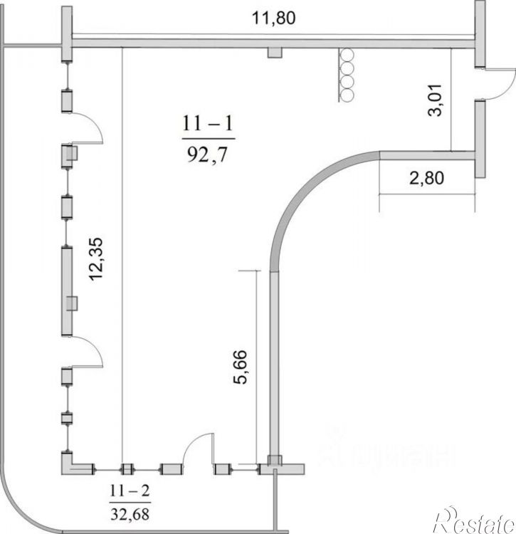3-комн квартира ул Радужная, 2,  д. 2