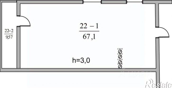 3-комн квартира ул Радужная, 2,  д. 2