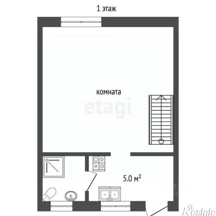 1-комн квартира ул Руданского, 4,  д. 4
