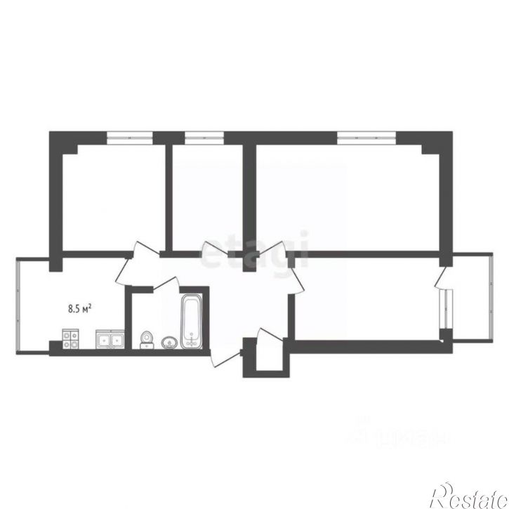 4-комн квартира ул Маратовская, 57,  д. 57