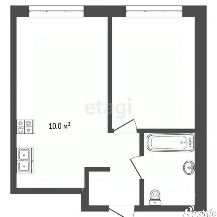 2-комн квартира улица Сеченова, 39,  д. 39