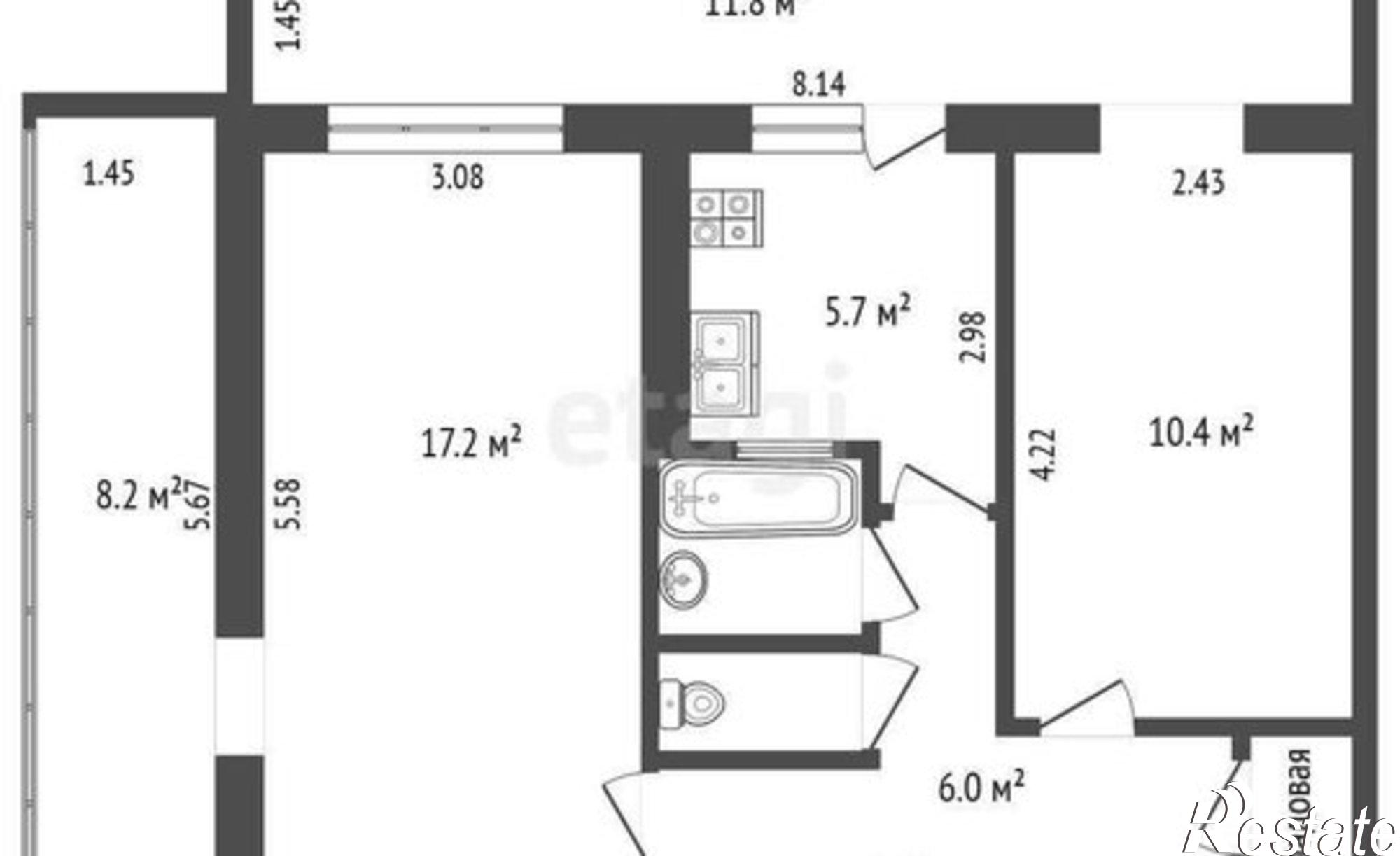 Купить квартиру за 8 750 000 рублей на ул Свердлова, 81