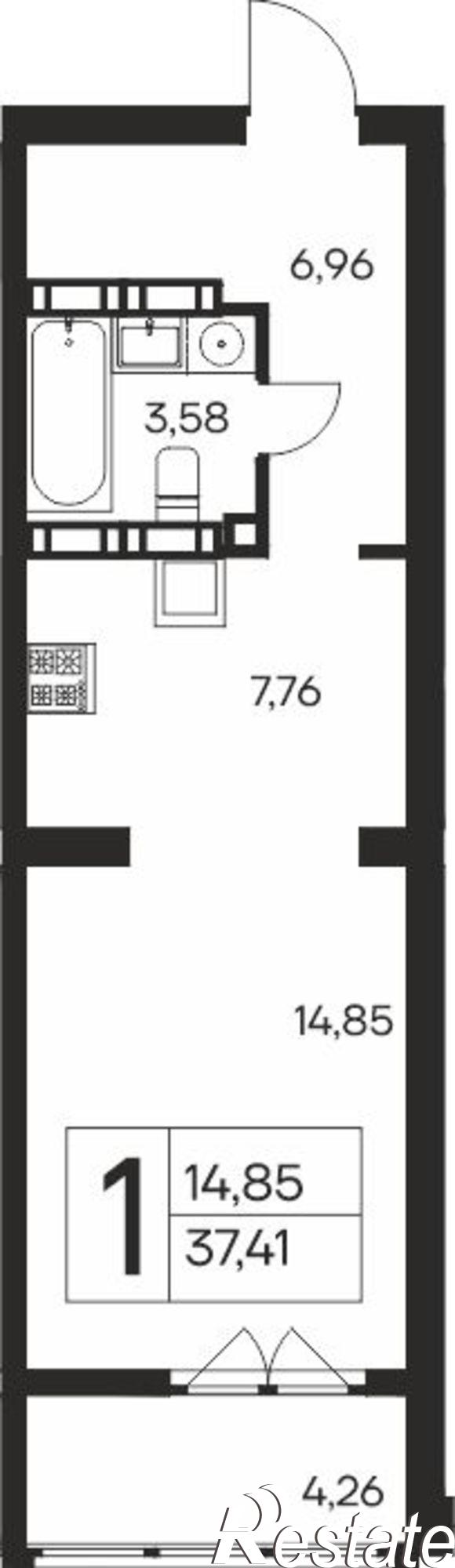 Купить квартиру за 10 696 700 рублей на ул Кирова, 138