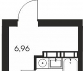 1-комн, 37 кв м, этаж 15/19 ул Кирова, 138