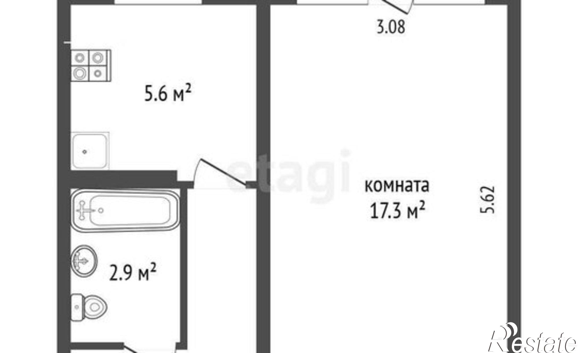 Купить квартиру за 6 600 000 рублей на улица Блюхера, 9