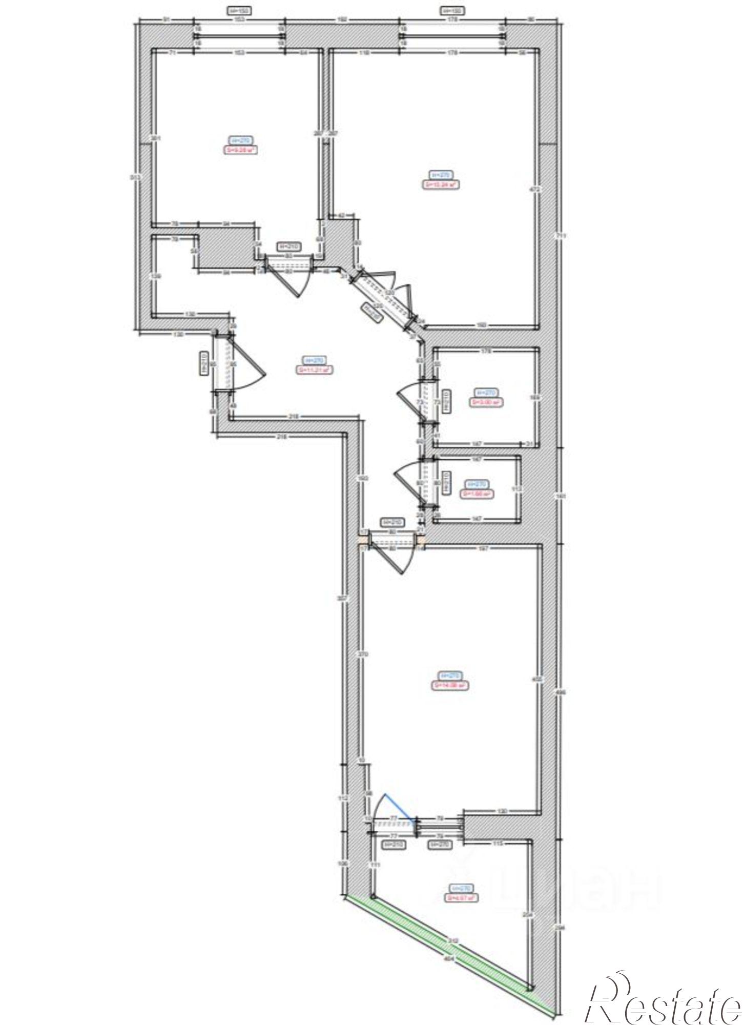 Купить квартиру за 14 652 000 рублей на ул 40 лет Октября, 21