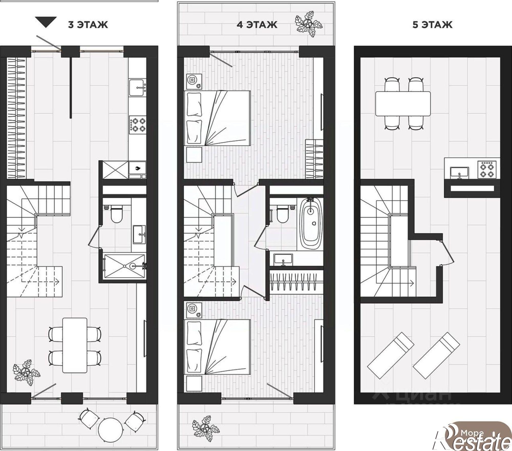 Купить квартиру за 34 990 000 рублей на улица Халтурина, 36А