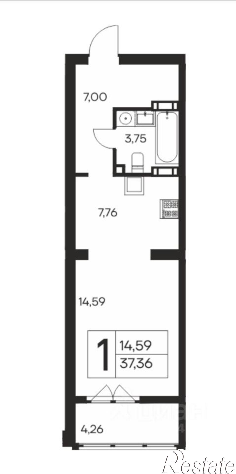 Купить квартиру за 10 650 000 рублей на улица Кирова, 155