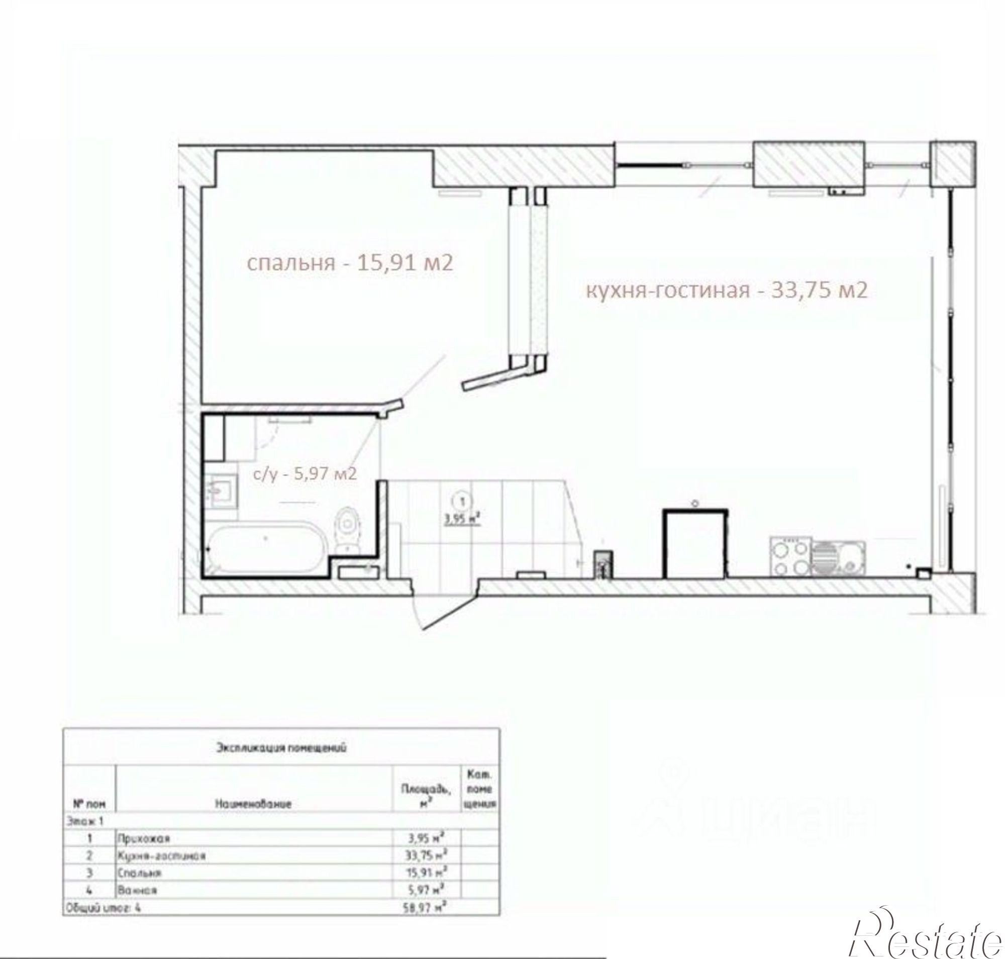 Купить квартиру за 17 700 000 рублей на Загородная улица, 17Б