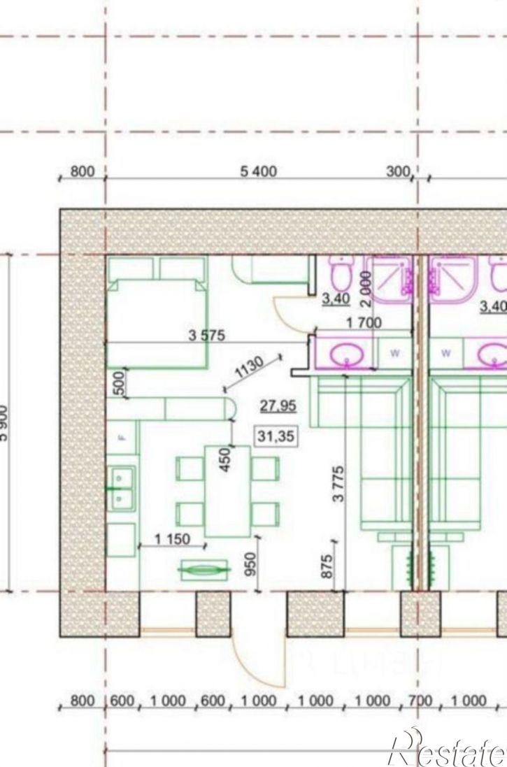 1-комн квартира улица Кирова, 71,  д. 71
