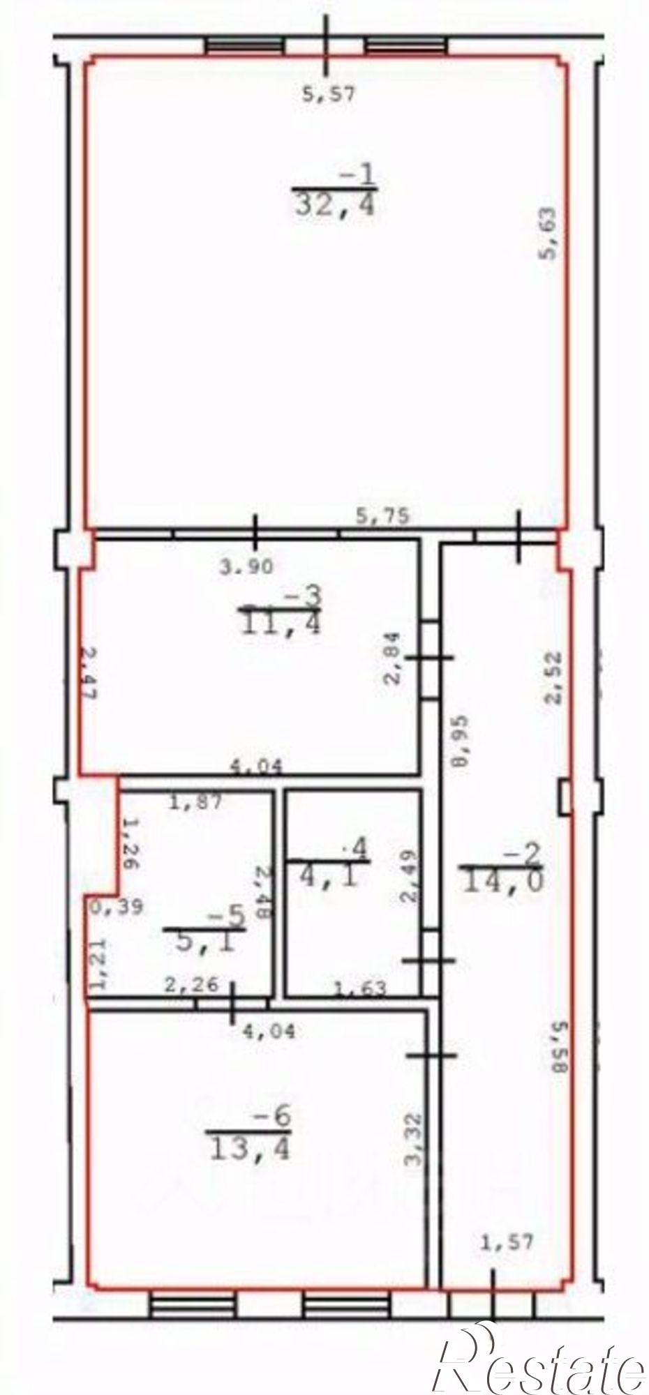 Купить квартиру за 20 000 000 рублей на наб им А.С.Пушкина, 17