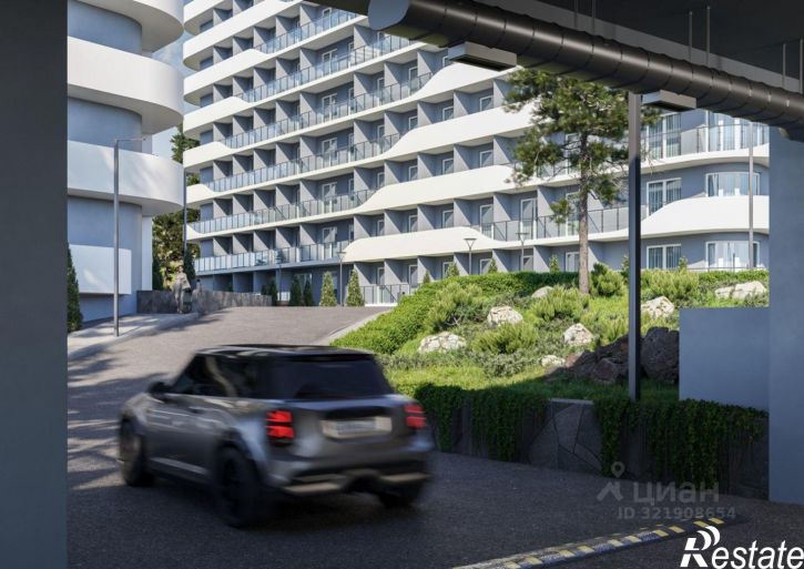 1-комн квартира в новом доме городской округ Ялта