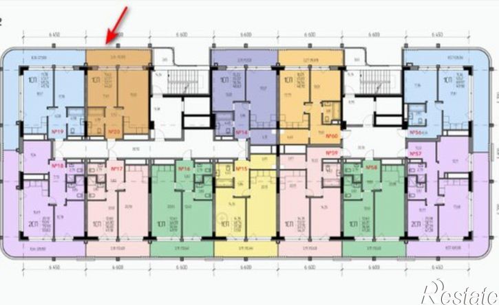 1-комн квартира в новом доме улица Коммунаров, 7А,  д. 7А