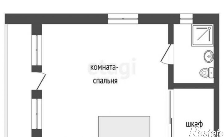 2-комн квартира ул Екатерининская, 5,  д. 5