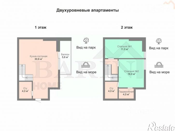 2-комн квартира в новом доме улица Войкова, 39А к2,  д. 39А к2