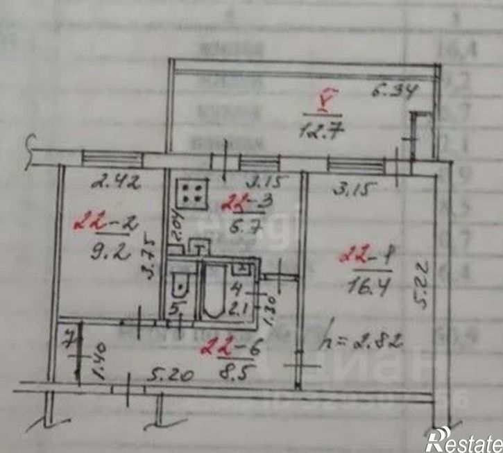 2-комн квартира Южнобережное шоссе, 4,  д. 4