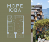 1-комн, 58 кв м, этаж 4/8 ул Адама Мицкевича, 19