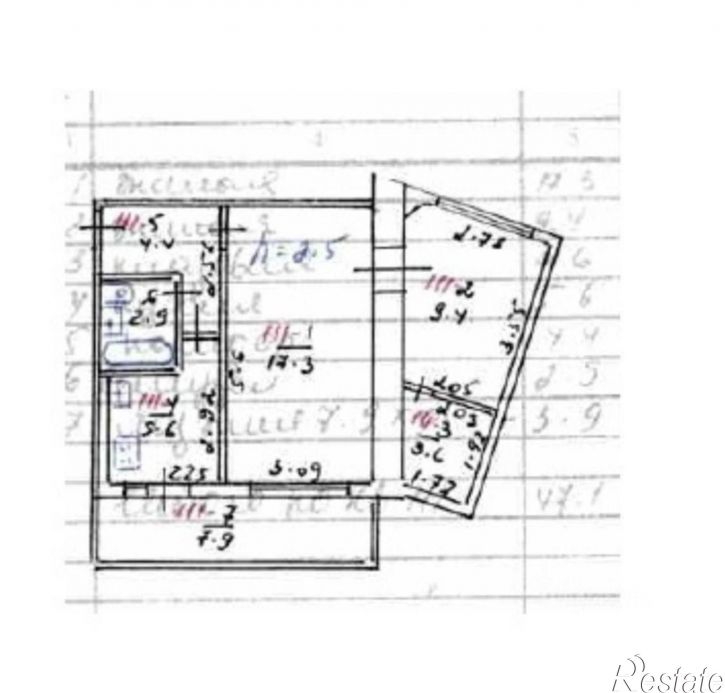2-комн квартира ул Крупской, 38 4,  д. 38 4,  к. 4