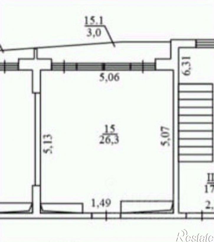 1-комн квартира улица Дражинского, 45А,  д. 45А