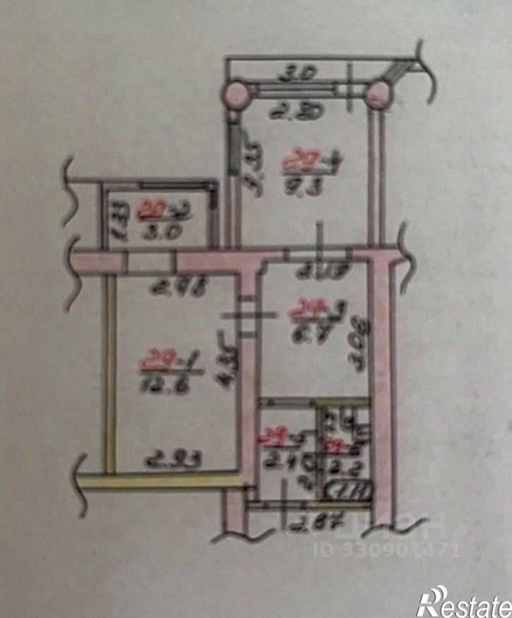 2-комн квартира ул Чехова, 14,  д. 14