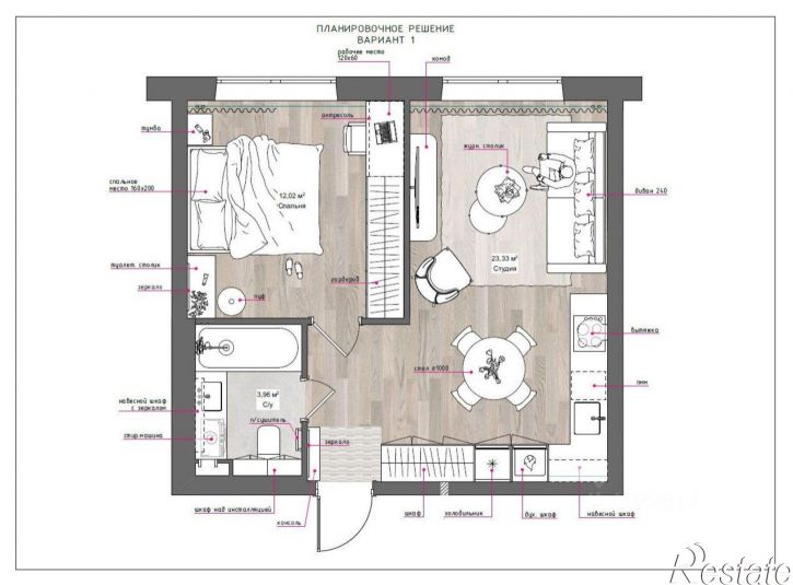 1-комн квартира ул Строителей, 11А,  д. 11А