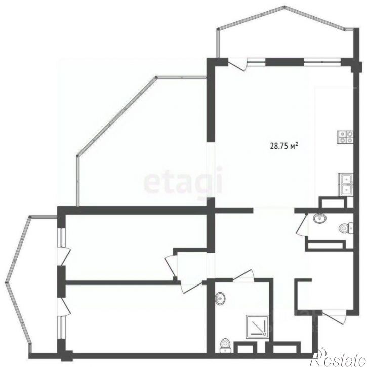 3-комн квартира ул Ялтинская, 12А,  д. 12А