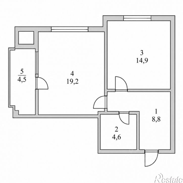 1-комн квартира улица Щорса, 10В,  д. 10В