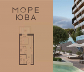 1-комн, 26 кв м, этаж 7/8 ул Адама Мицкевича, 19