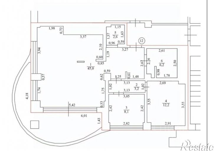 2-комн квартира Парковый проезд, 6,  д. 6