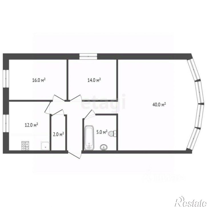 3-комн квартира ул Загородная, 17А,  д. 17А