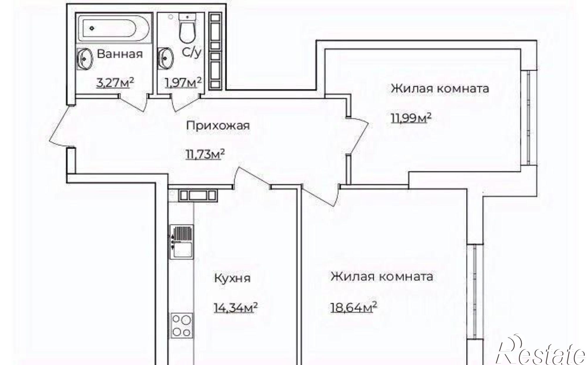 Купить квартиру за 17 000 000 рублей на ул Красноармейская, 36