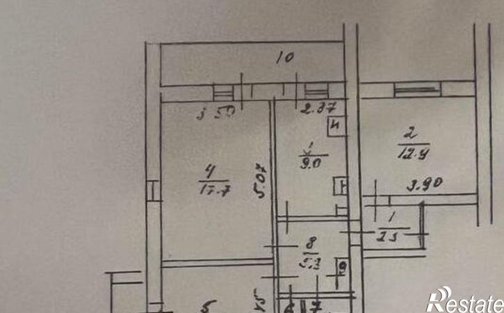 3-комн квартира ул Крупской, 21,  д. 21