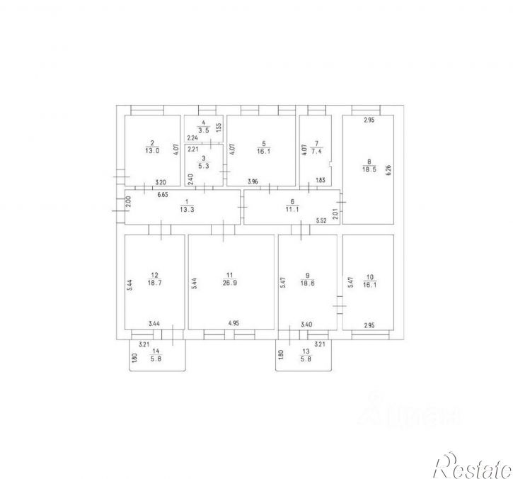 6-комн квартира ул Морская, 5,  д. 5